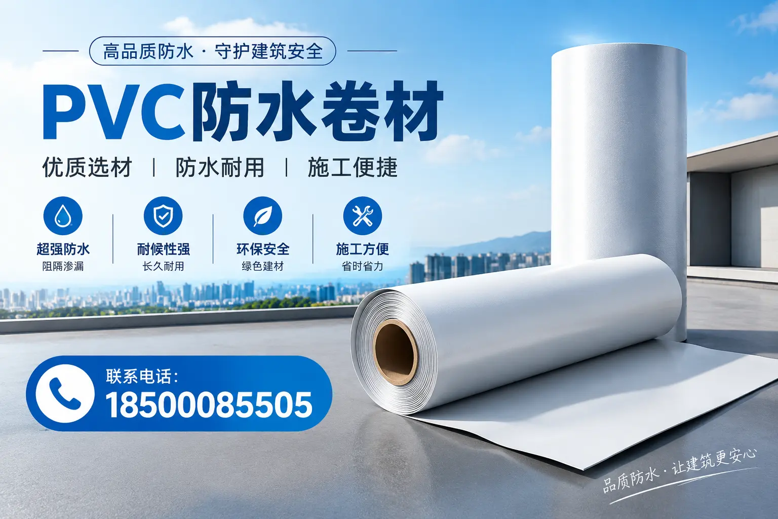 如何评估PVC防水卷材的性价比?张家界消费者必读